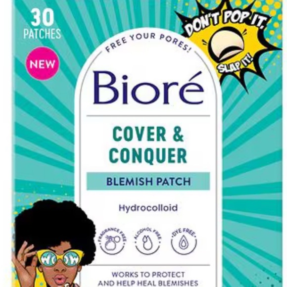 Biore Skincare Bundle. Clear & Breathable, Blemish Patch, Pore Strips. Get all 3 - Picture 6 of 13